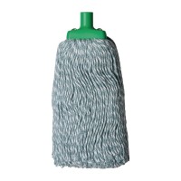CONTRACTOR MOP HEAD 400g GREEN