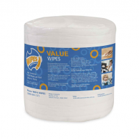 VALUE WIPES ANTIBACTERIAL 1200 WIPES ROLL (20cm*15cm)