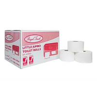 TOILET ROLLS - RT 2PLY LITTLE JTR PERFORATED 120M (18 ROLLS PER CTN)