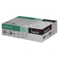 Vinyl, Lightly Powdered, Clear, Medium - Carton/1000
