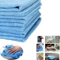 NAB MICROFIBRE CLOTH BLUE 40*40CM  10/PACK