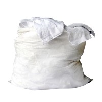 WHITE TOWEL 10KG SACK